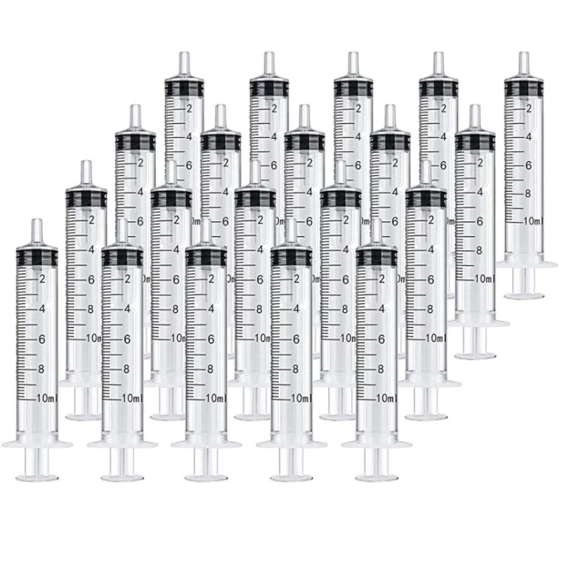 Reusable Hydroponic Measuring Syringe Set | 1ml, 2.5ml, 5ml, 10ml & 20ml