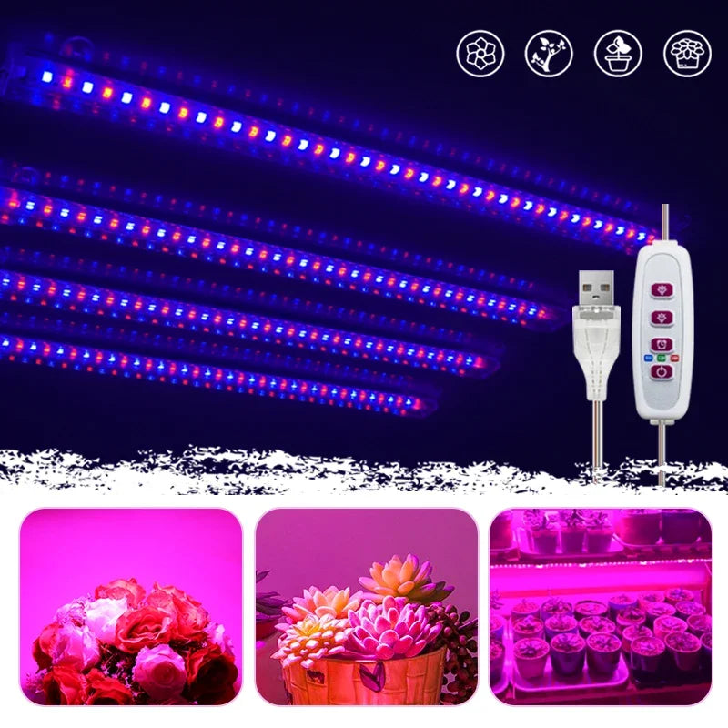 Full Spectrum USB LED Grow Light Bar for Indoor Plants | 30cm