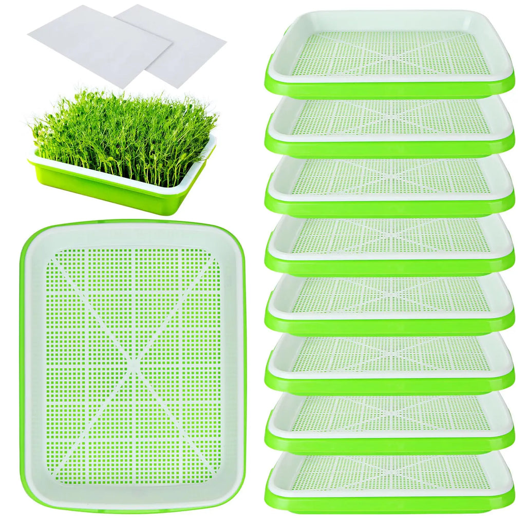 Microgreens Growing Tray for Sprouts, Seed Starting and Hydroponics