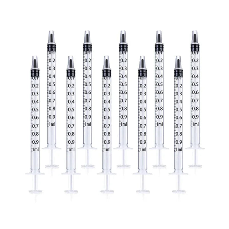 Reusable Hydroponic Measuring Syringe Set | 1ml, 2.5ml, 5ml, 10ml & 20ml